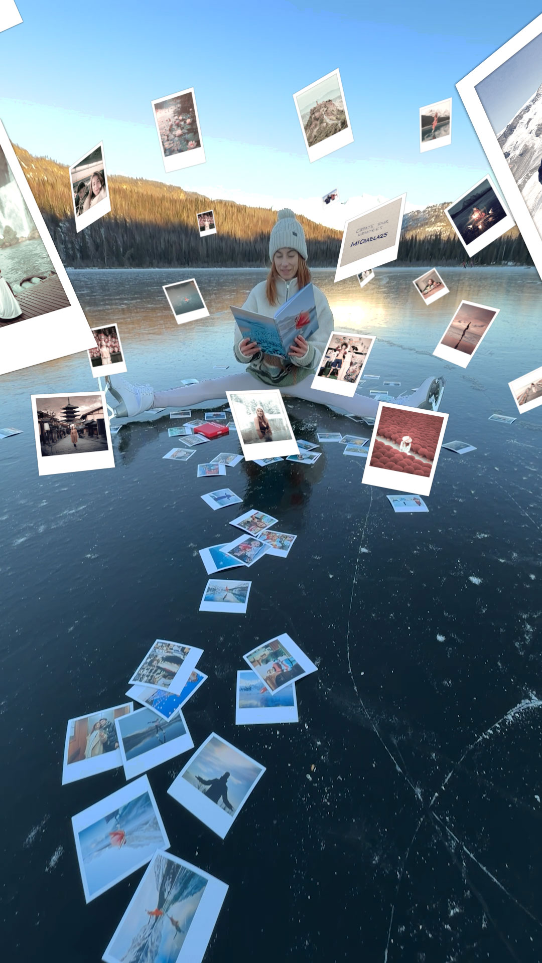 Floating Polaroid — comparison 2 — after